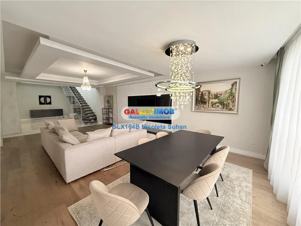 PENTHOUSE 5 CAMERE -460 MP DE LUX HERASTRAU VEDERE LIBERA - foto 9