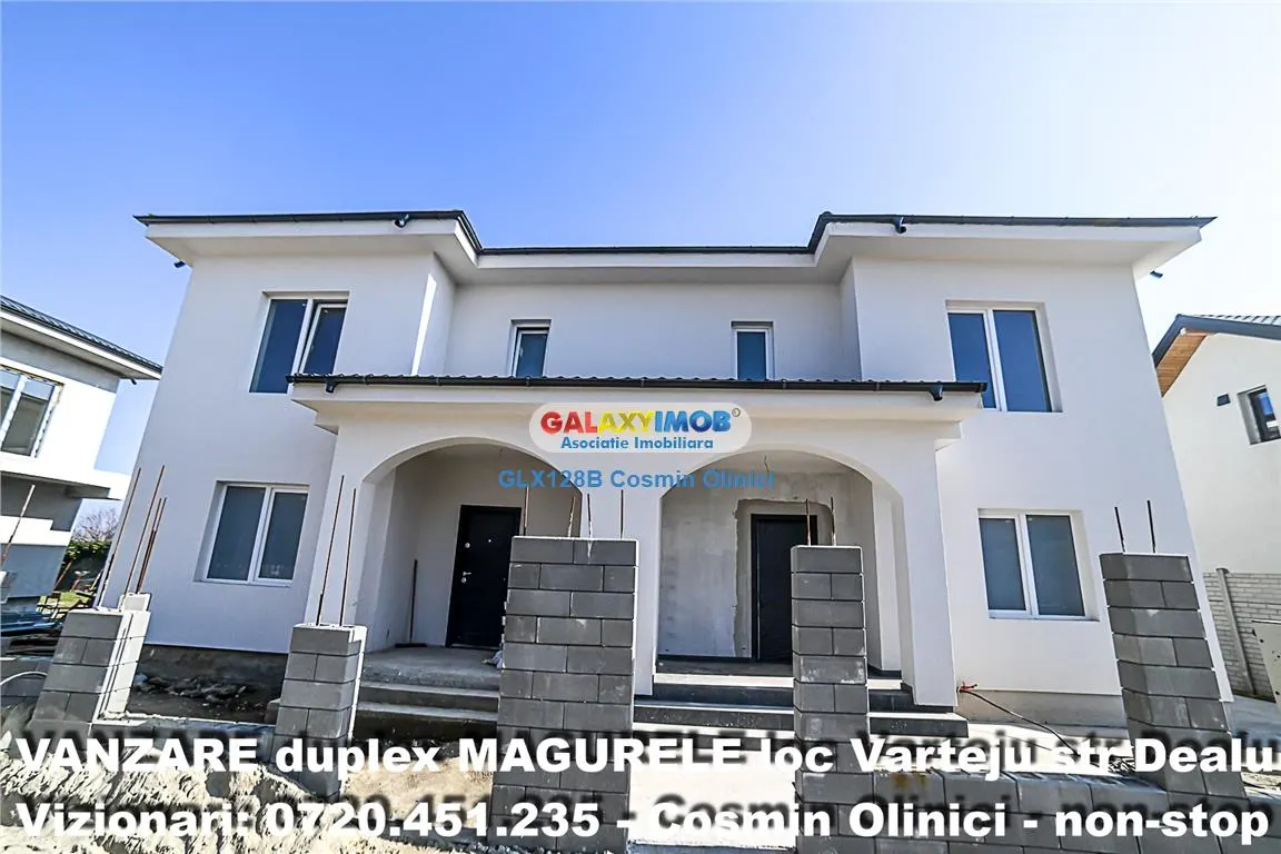 Casa 4 camere Magurele Varteju str Dealu 130 mp utili teren 250 mp 202 - foto 1