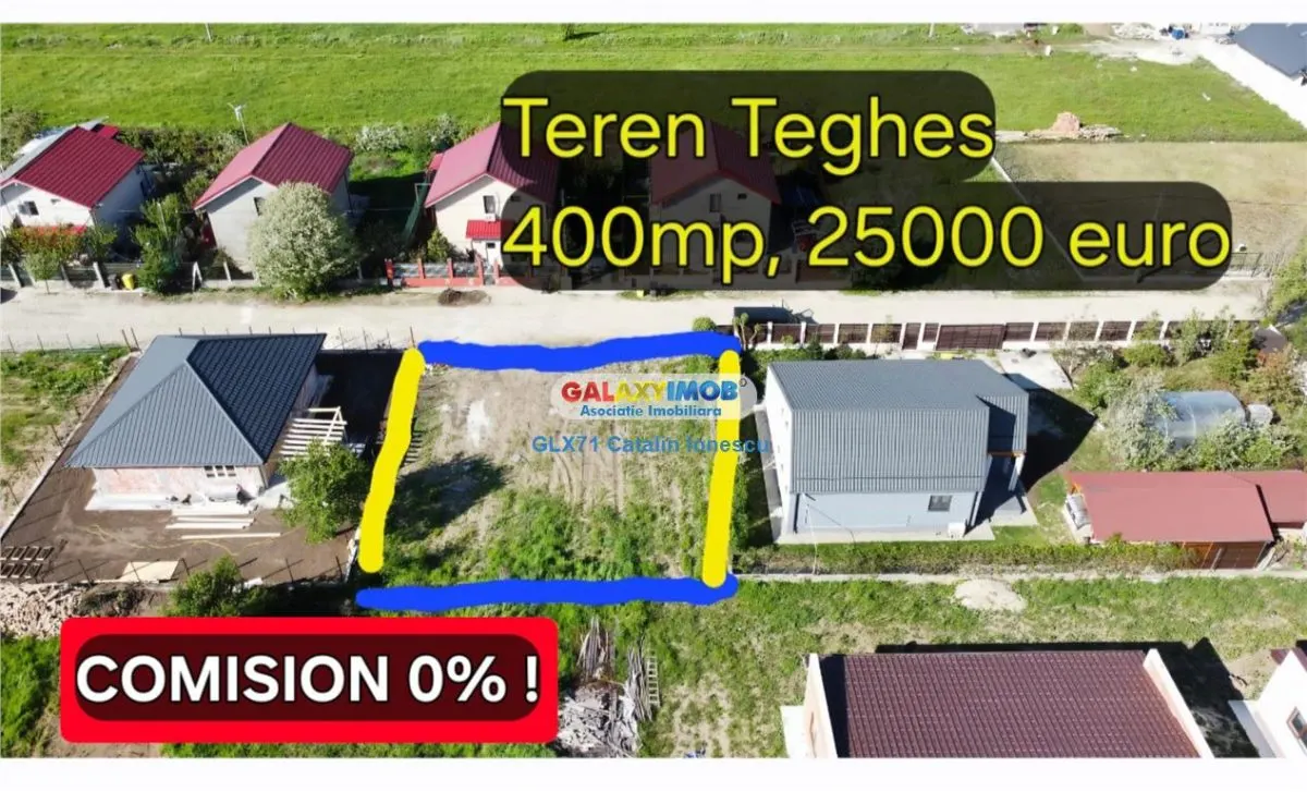 Vanzare teren intravilan Domnesti Teghes - foto 1