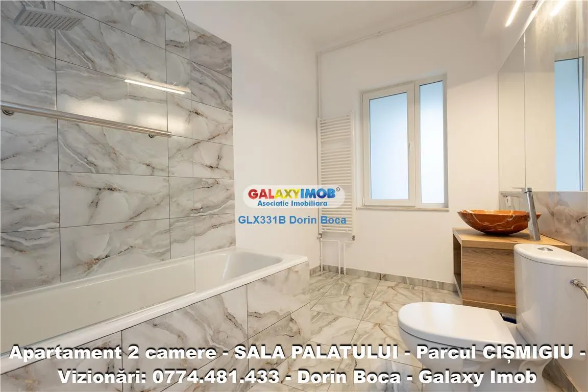CISMIGIU 2 camere  SALA PALATULUI (Str Sipotul Fantanilor) CENTRALA - foto 9