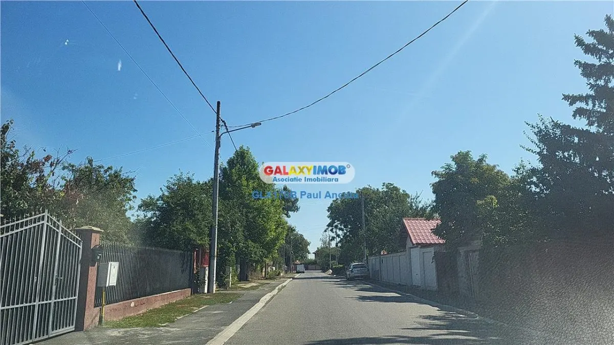 3 loturi casa 825 mp fiecare  Balotesti str Pescarilor utilitati - foto 1