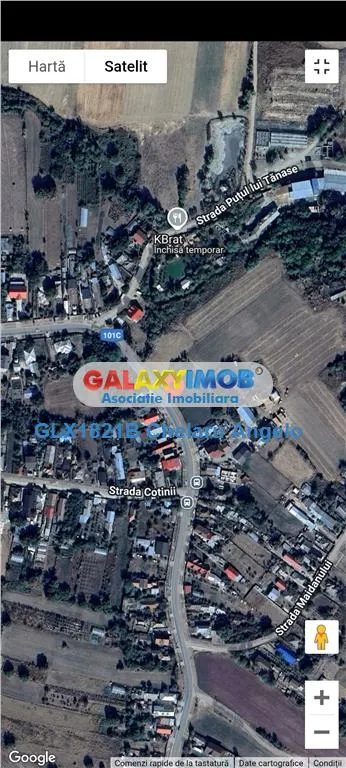 Gruiu -Snagov teren 15000 mp,toate utilitatile la teren,intrav mixt - foto 1