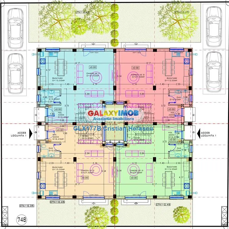 Vila P+1+M 157 mpu 4 camere curte 170 mp Maniu Pacii Str Dr Belsugului - foto 1