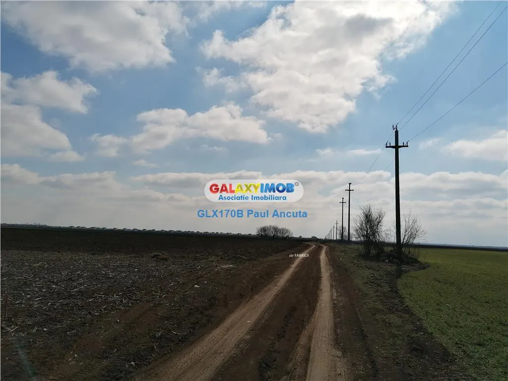 Teren Balotesti 12500 mp acces la str Fabricii cu Fantanii - foto 1