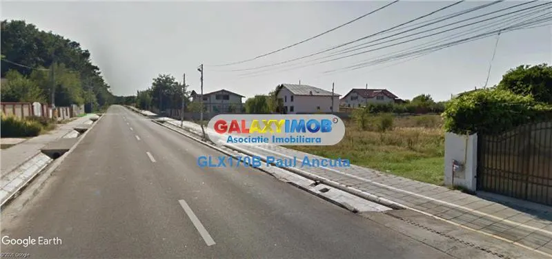 Teren Ciofliceni Snagov  lac si drum judetean 7143 mp - foto 1