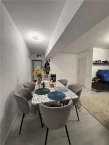 Apartament 3 camere de vanzare – 2 bai – 101.5 mp – bloc nou – complet mobilat si utilat - Popesti-Leordeni