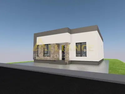 Casa individuala- 4 camere- 2 bai- beci- placa de beton - foto 2