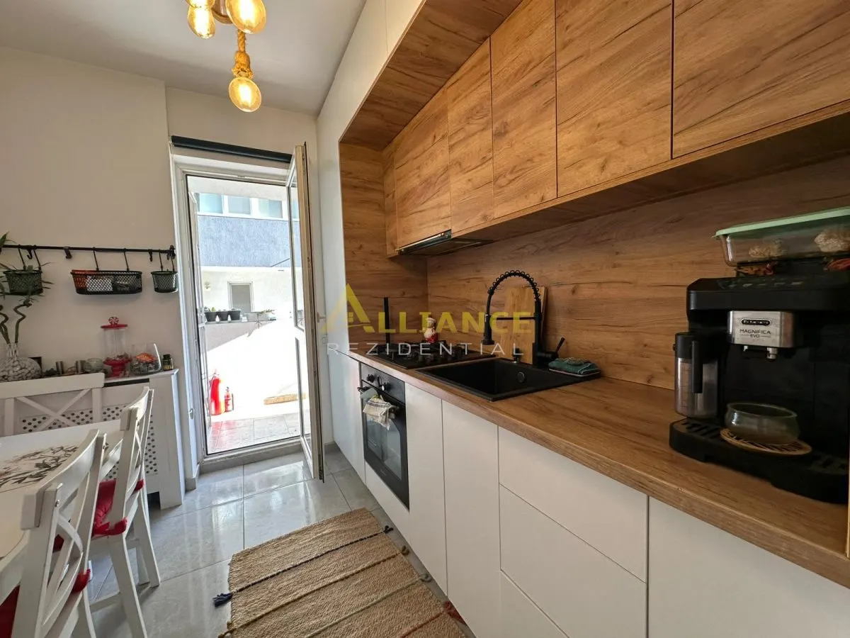 2 Camere + Curte - Mobilat Utilat - foto 8