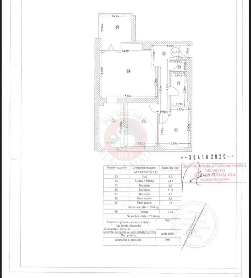 Parc Verdi  | 3 camere | 77mp | Decomandat | B12162 - foto 8