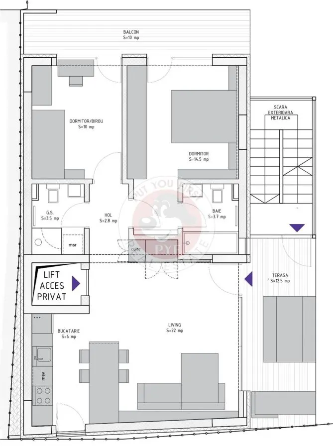 Floreasca | Bloc 2025 | 3camere | 103mp | B11216 - foto 11