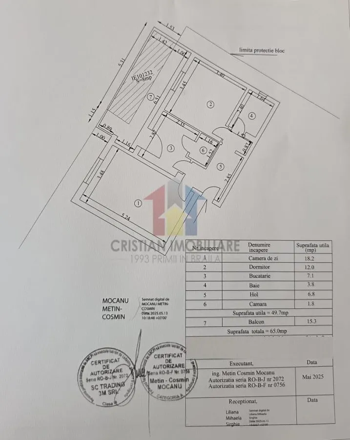 PARTER cu extindere ap 2camere Decomandat 65 mp - foto 10