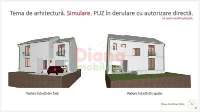 Aici! Vând teren intravilan pentru costruire casă de 266 metri pătrați în Sibiu,str Viile Sibiului. - foto 12