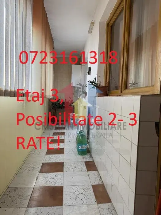 Posibilitate RATE! 2 camere, etaj 3, Vidin - foto 1