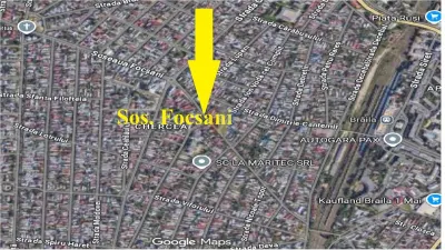 Sos.Focsani 236 mp toate Utilitatile deschidere 14 m - Braila