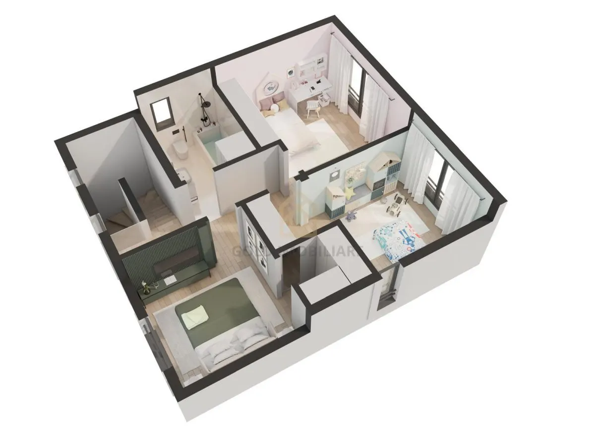 Teren de vânzare parcele 500 mp cu proiect de casa P+1 aprobat - foto 9