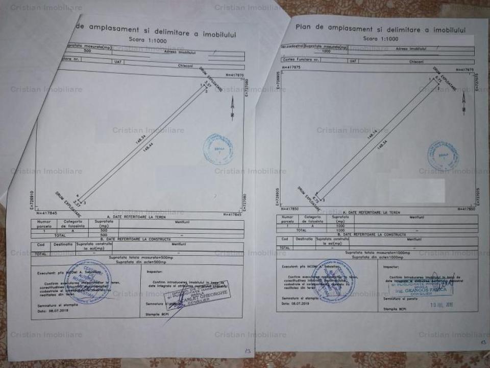 Teren 1500 mp zona Lacu Sarat Pret WOW=8E/mp - foto 2