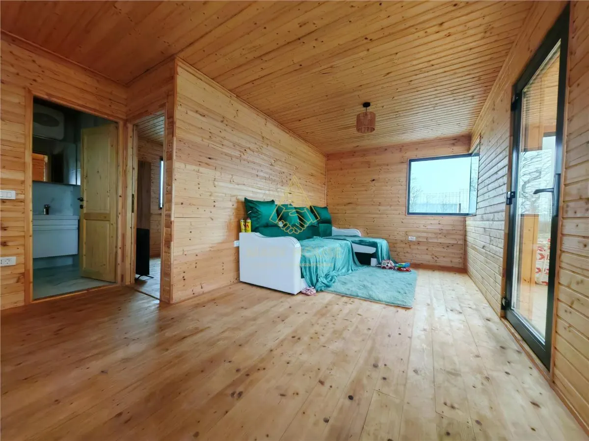 Teren 1165 mp + Cabana de vanzare in Garleni – aproape de natura - foto 9