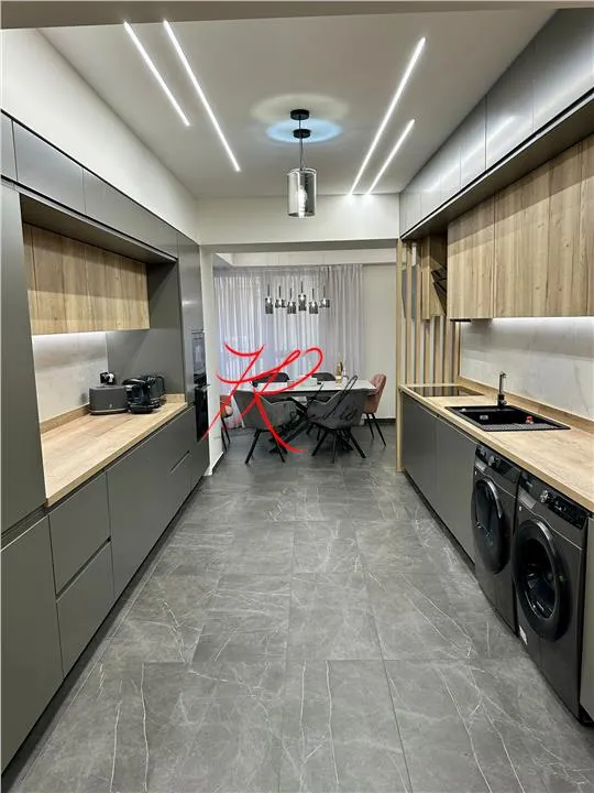 Vanzare apartament lux 3 camere Herestrau, mobilat si cu parcare - foto 5