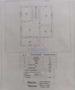 Dumbrava com. Ciurea Vila P+M Su=120mp Teren 300mp toate utilitatile - foto 12