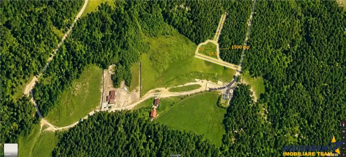 Incantator parc privat, 1.500mp: casa/ pensiune/ refugiu montan, Sacele, Brasov - foto 1