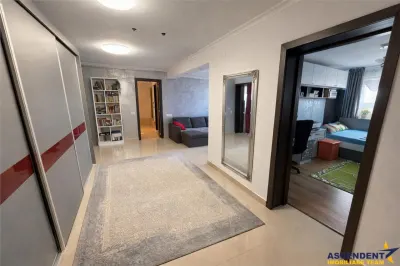 3 camere,panoramic,75 mp,mobilat,terasa, lift,parcare,Unirii,Targu Mures,Digului - foto 7