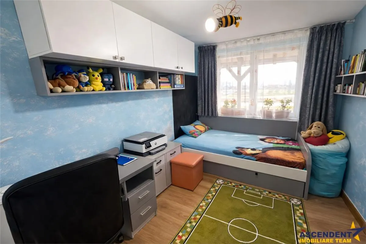 3 camere,panoramic,75 mp,mobilat,terasa, lift,parcare,Unirii,Targu Mures,Digului - foto 9