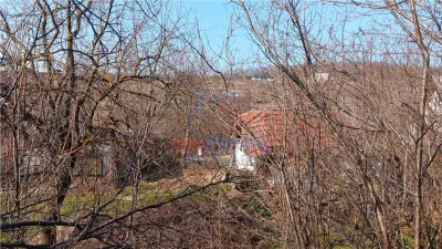 Sat Cercu com Barnova Teren 3000mp cu casa batranesca la str asfaltata si toate utilitati - foto 9