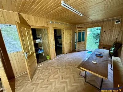 Casa/ Cabana+2.000 mp teren in miracolul naturii autentice,Bucin(Praid), Harghita. - foto 2