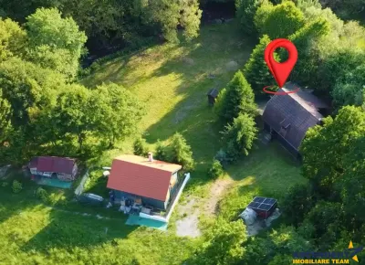 Casa/ Cabana+2.000 mp teren in miracolul naturii autentice,Bucin(Praid), Harghita. - foto 18