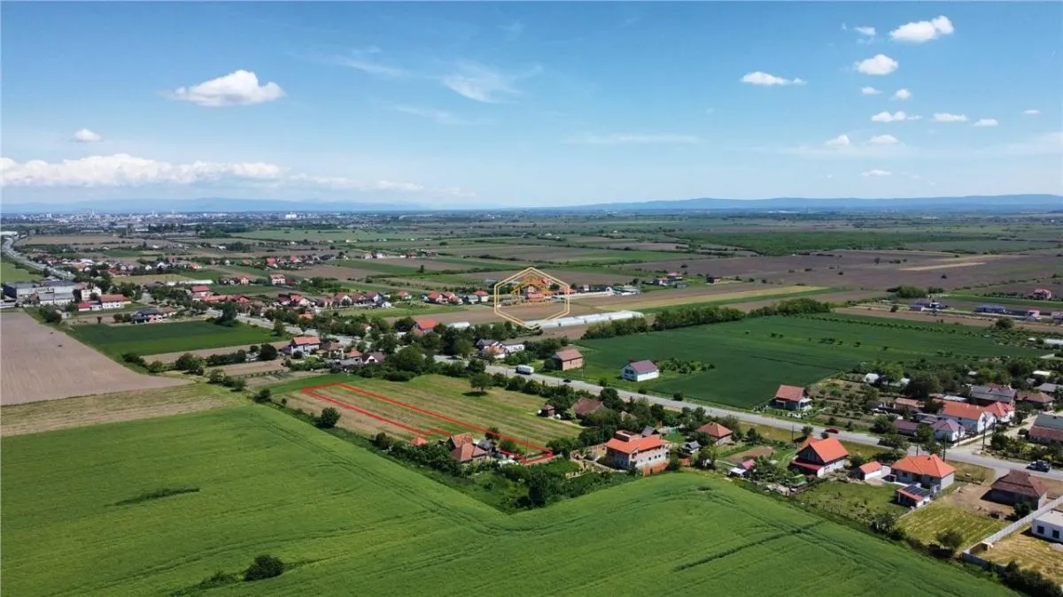 Teren intravilan de 1.900 mp | Decebal | La doar 3,5 km de Satu Mare - foto 4