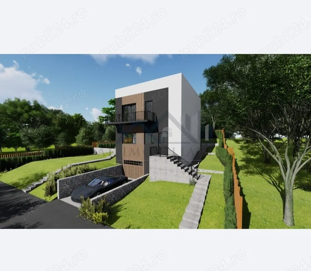 C.A.Rosetti  teren 451mp cu Autorizatie De Constructie pentru vila D+P+E 210mp - foto 5