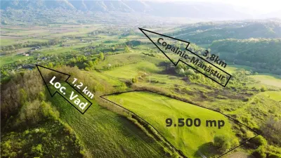 Teren de 9.500 mp in Maramures | Varf de deal, priveliste de pus in rama | Retreat Off - Grid - Satu Mare