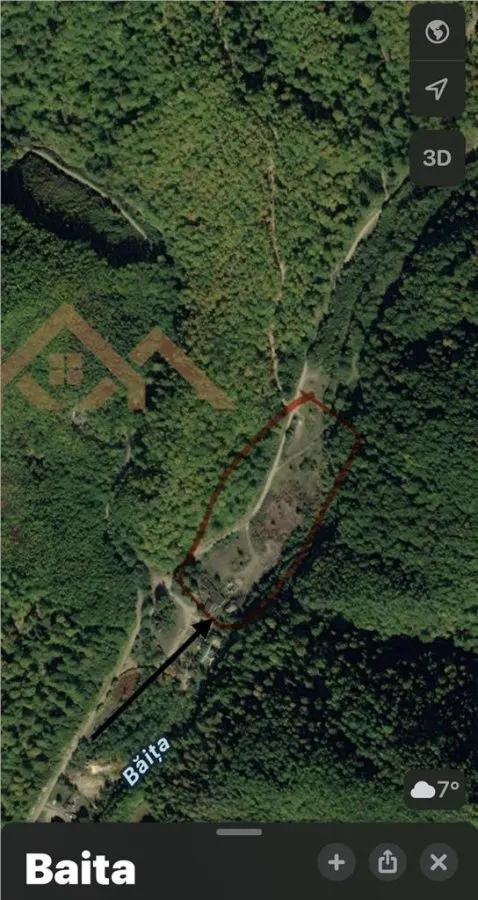 1,10 ha teren intravilan in Baita - foto 1
