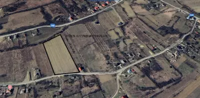 Ocazie! Barnova  sat Todirel teren 4777mp intravilan str. asfaltata apa canalizare  curent electric - foto 2
