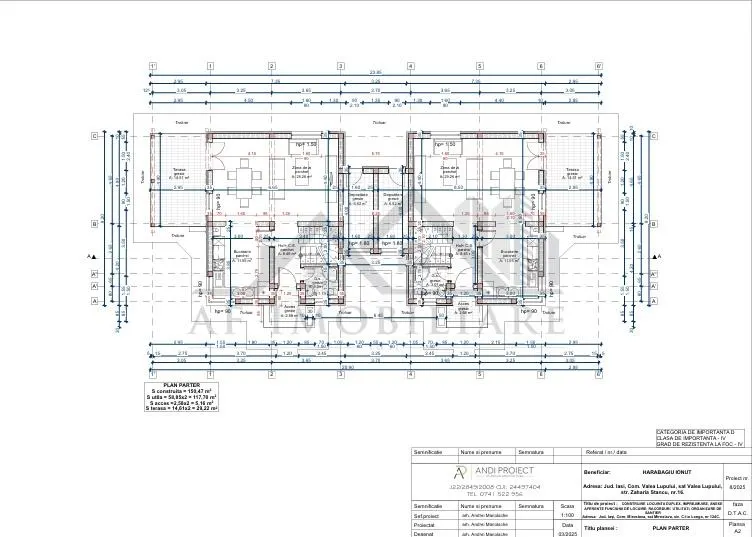 Miroslava teren 803mp cu Autorizatie de Constructie pentru duplex - foto 6