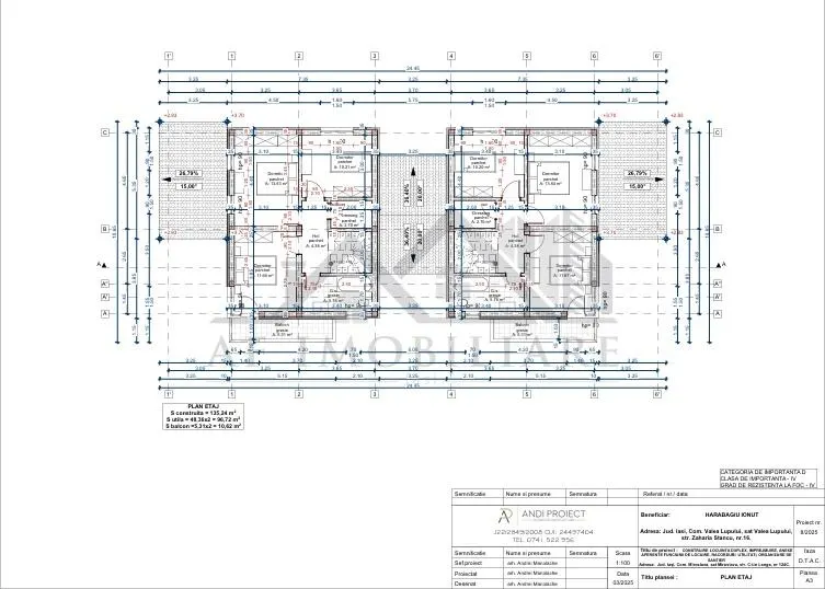 Miroslava teren 803mp cu Autorizatie de Constructie pentru duplex - foto 7