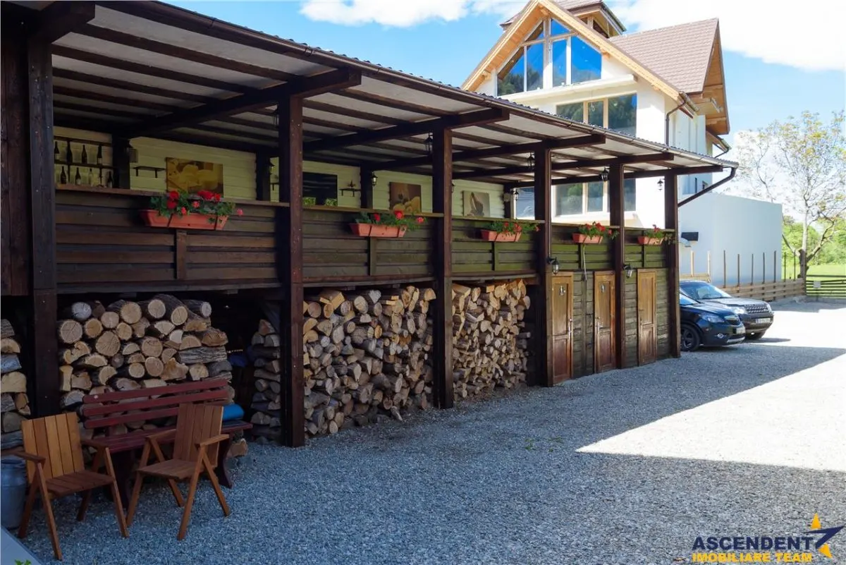 Langa Castelul Bran: Pensiune + restaurant + transfer afacere activa - foto 15