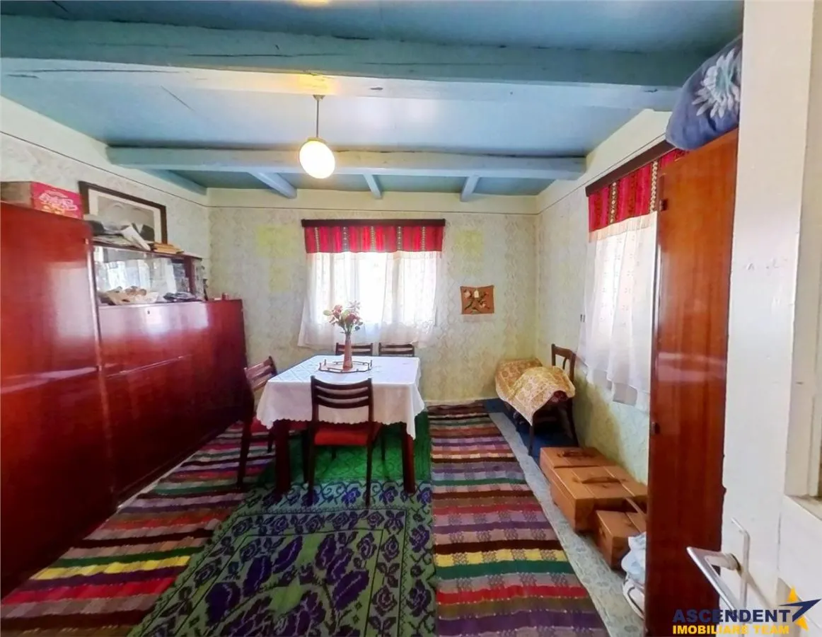 Tur 3D! Casa traditionala+ domeniu de 4.300 mp,livada,anexe:refugiu apreciabil Craiesti, la 28 km de Targu Mures. - foto 14