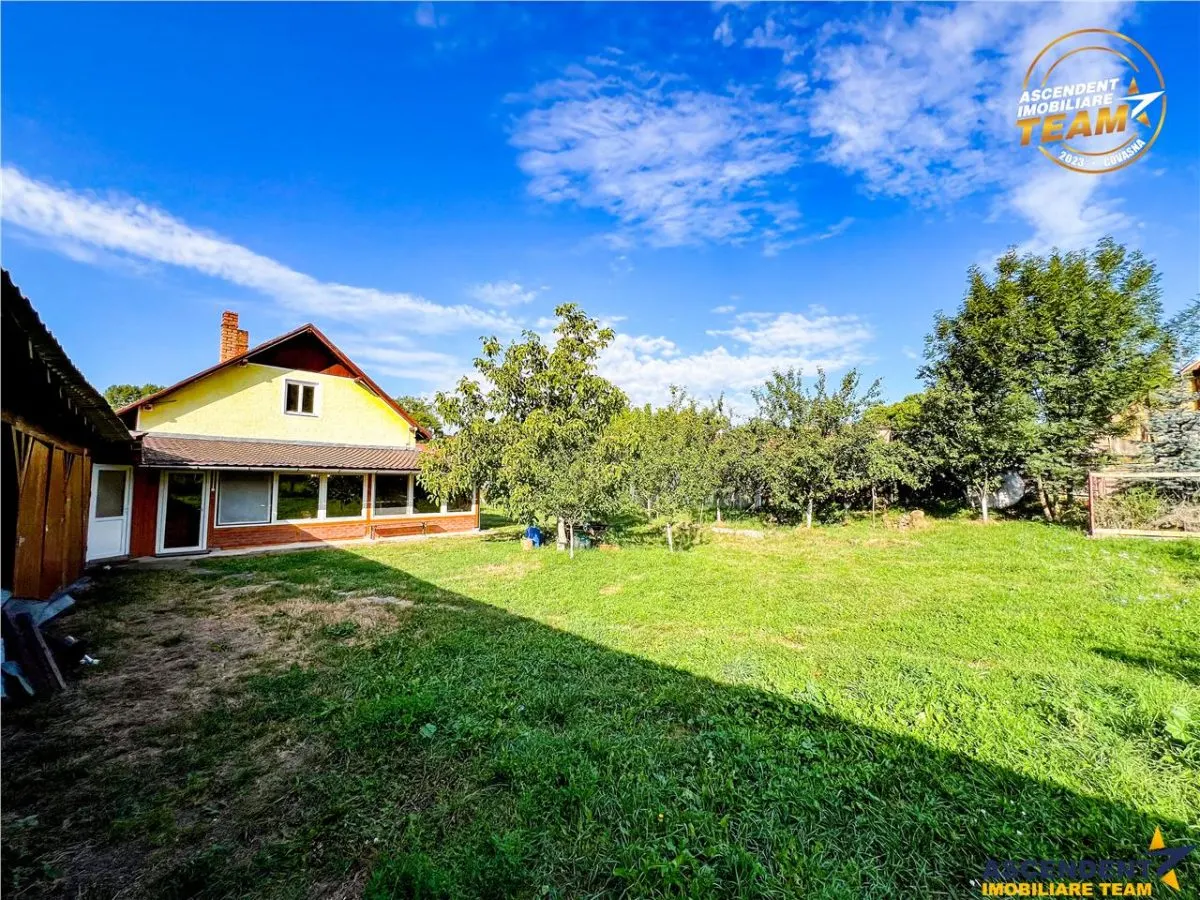 FILM!Areal apreciabil,casa+domeniu de 3.500mp,Sancraiu,vecin Sfantu Gheorghe si de Brasov - foto 20