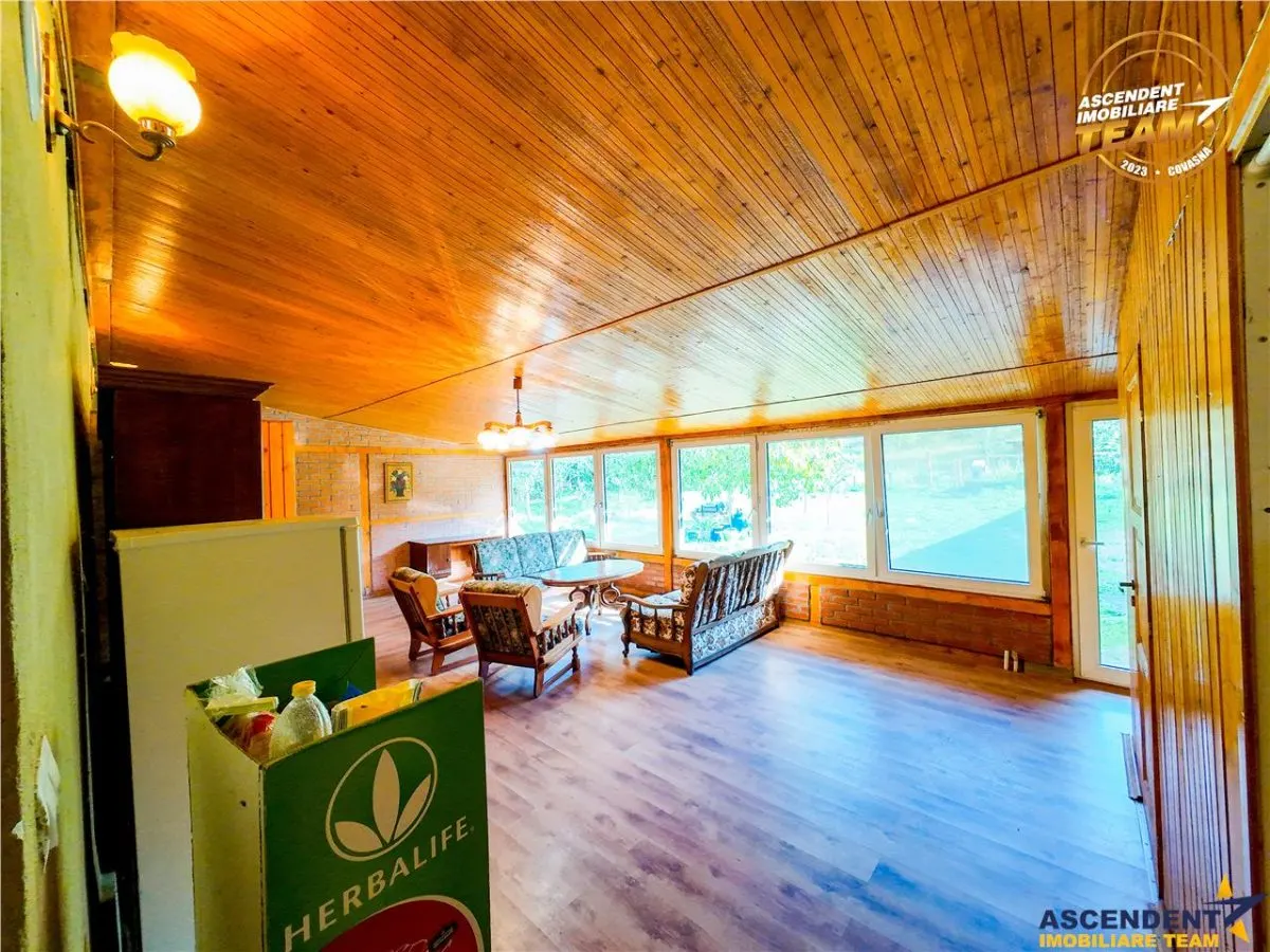FILM!Areal apreciabil,casa+domeniu de 3.500mp,Sancraiu,vecin Sfantu Gheorghe si de Brasov - foto 21