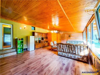 FILM!Areal apreciabil,casa+domeniu de 3.500mp,Sancraiu,vecin Sfantu Gheorghe si de Brasov - foto 9