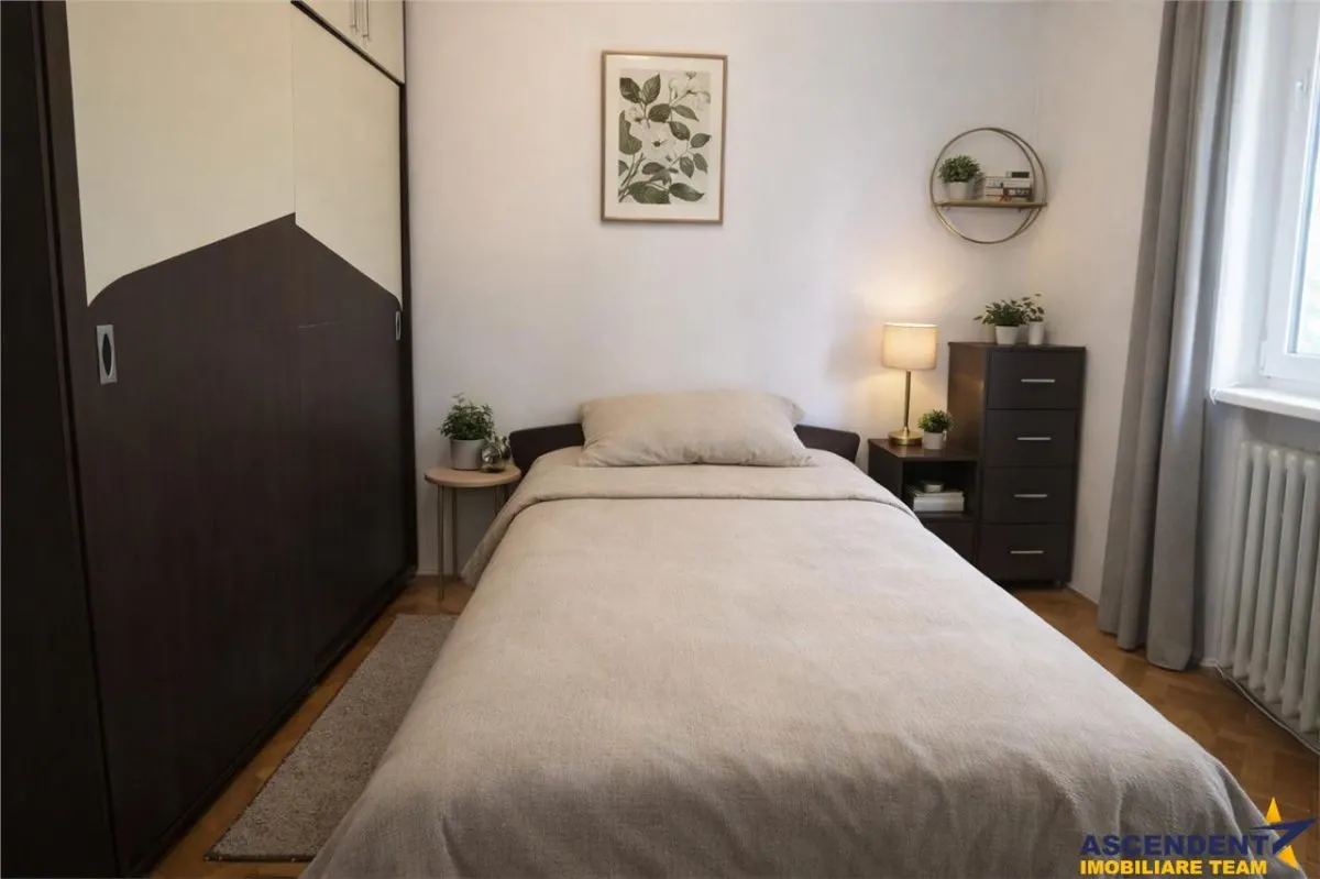 FILM&3D! Apartament luminos, 3 camere, mobilat, echipat, spatii verzi,Budai,Targu Mures. - foto 3