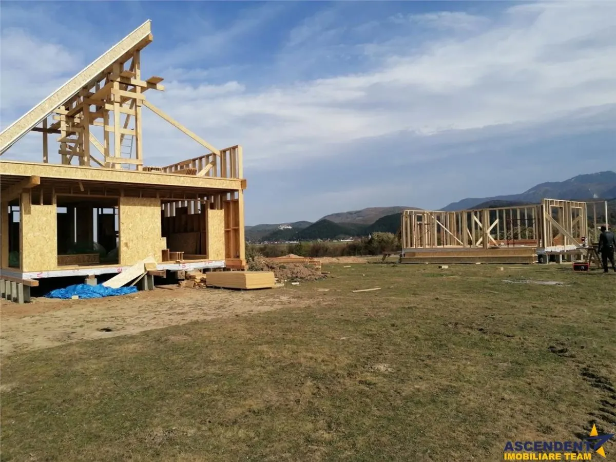 FILM! Parcela imprejmuita,design casa,aviz constructie,1.085 mp,Panicel,Rasnov - foto 1