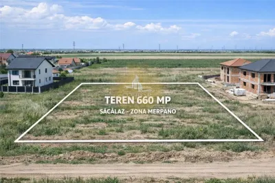 Teren pretabil Duplex/Casa individuala  Sacalaz - Sacalaz