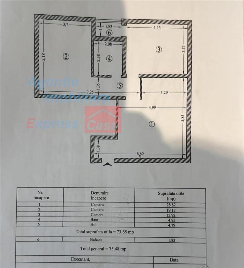 Apartament de vanzare: 3 camere, Palas Mall - foto 11