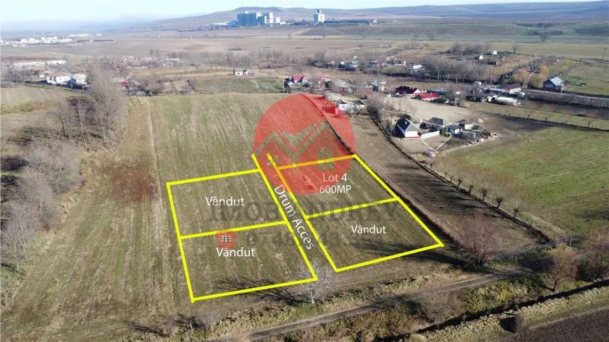 Teren intravilan 600 mp de vânzare în Cataloi, ideal pentru locuinta linistita - foto 1