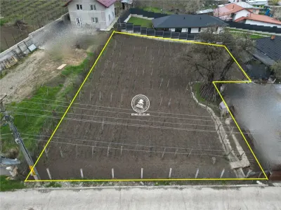 Teren intravilan 842 mp , asfalt , toate utilitatile - Valea Lupului , Iasi - foto 4