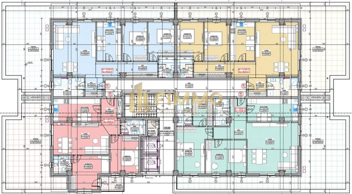 Penthouse | 131mp | Terasa 65,4mp | Traian Vuia | ID:1160 - foto 2