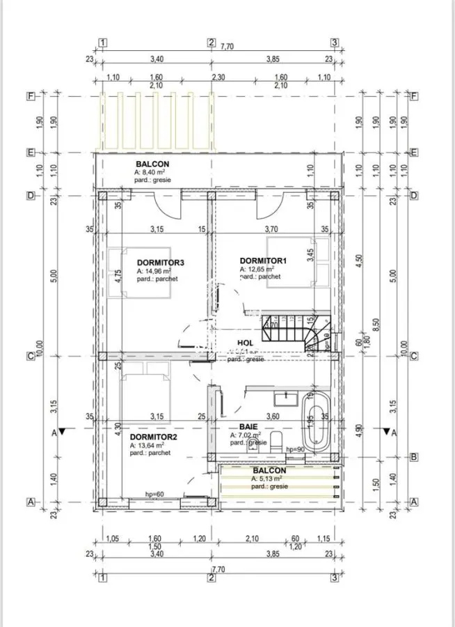 Vila 4 camere , 420 mp teren - Tomesti , Iasi - foto 4