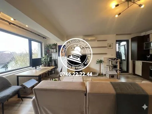 Apartament modern 2 camere, open-space, luminos, cu parcare â€“ bloc 2012 - foto 2